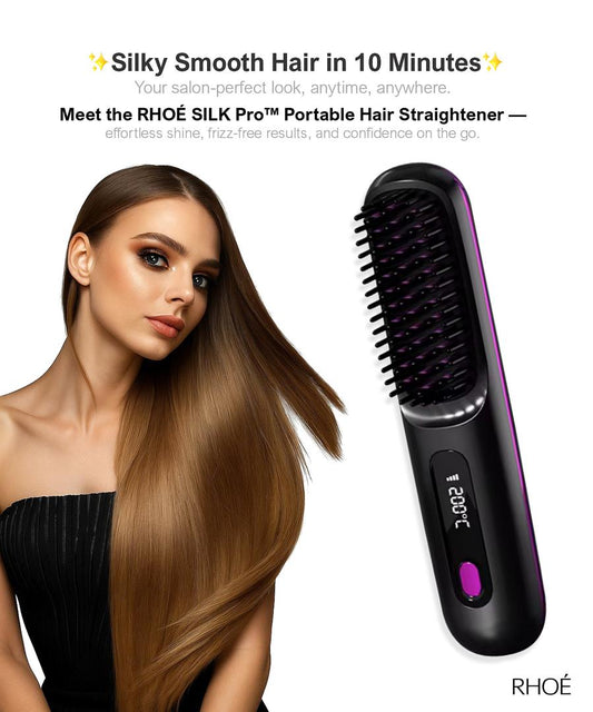 RHOÉ SILK Pro™ | Portable Hair Straightener & Styler