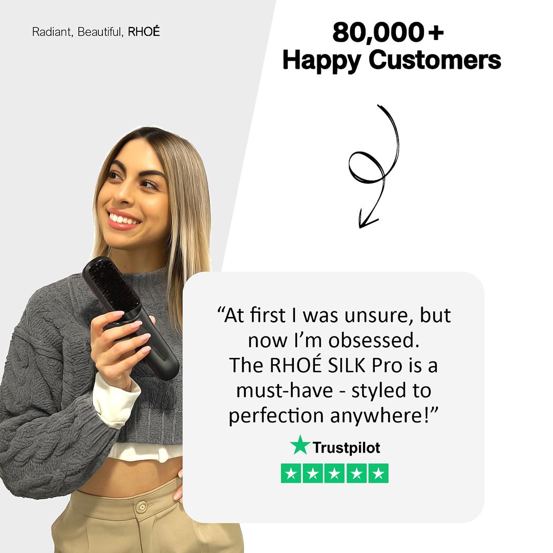 RHOÉ SILK Pro™ | Portable Hair Straightener & Styler